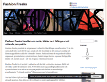 Tablet Screenshot of fashionfreaks.se