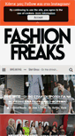 Mobile Screenshot of fashionfreaks.gr