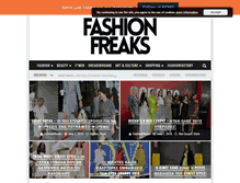 Tablet Screenshot of fashionfreaks.gr