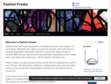 Tablet Screenshot of en.fashionfreaks.se